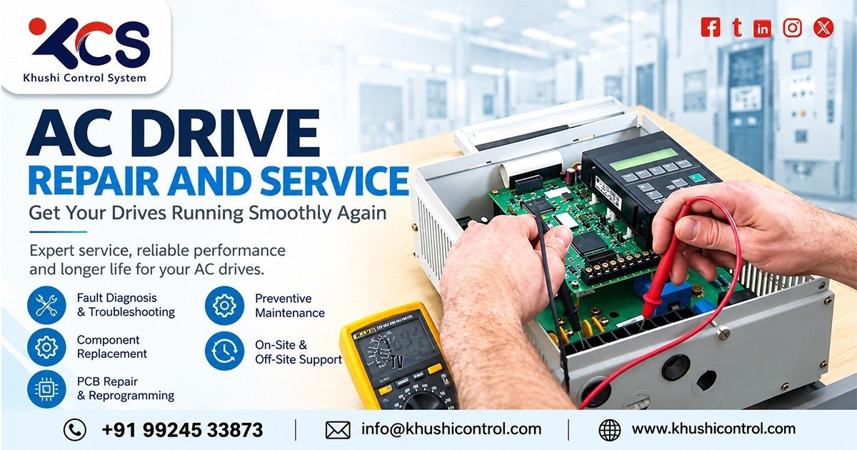 Top AC Drive Repair Services in Ahmedabad